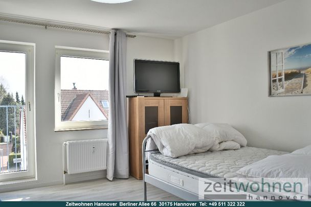 Davenstedt, 1 Zimmer Apartment, neuwertig möbliert, TV, Internet, franz. Balkon - Photo 1