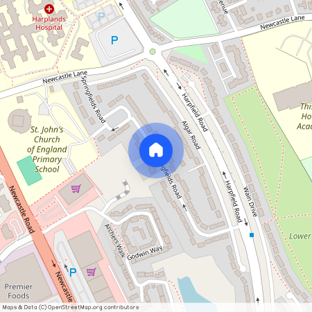 Springfields Road, Stoke-On-Trent, ST4