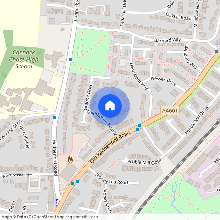 Strathmore Place, Cannock