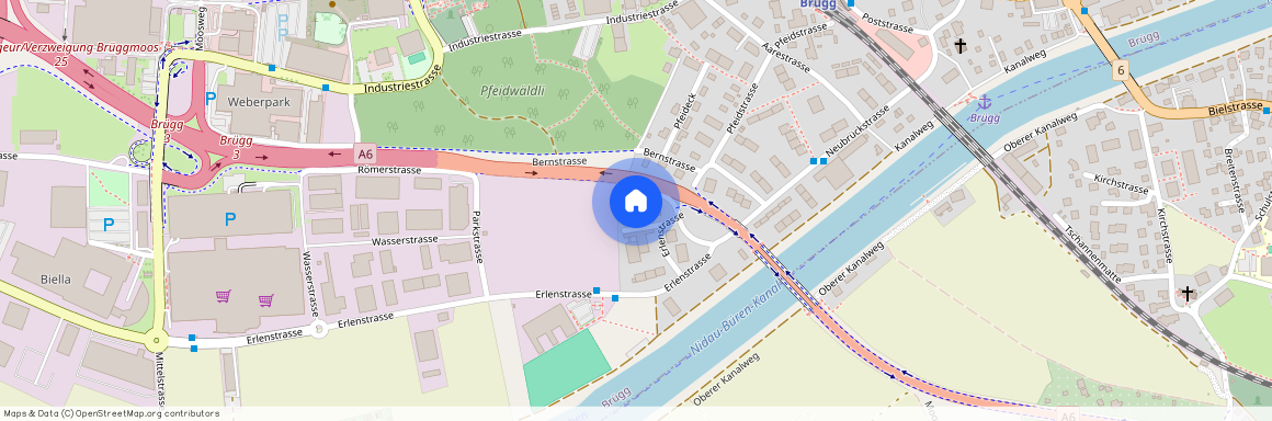 2555, Brügg, Römerstrasse, 3