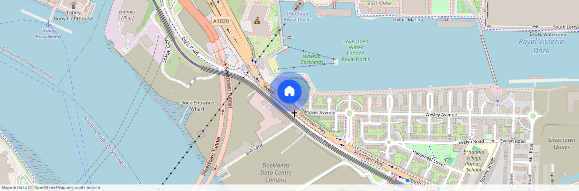 Hanover Avenue, Royal Docks, London, E16