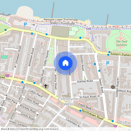 Edgar Road, Cliftonville, Margate, Kent, CT9