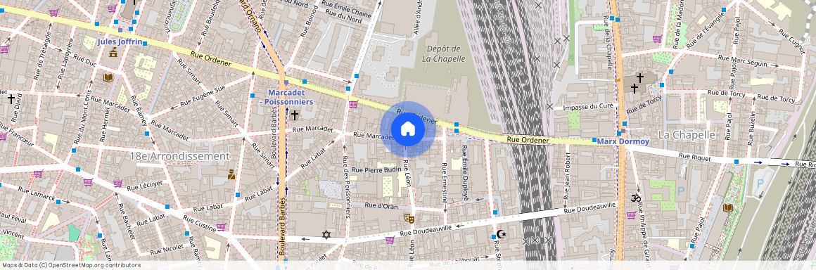 Appartement à louer rue Marcadet, Paris 18ème