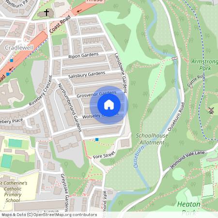 Wolseley Gardens, Newcastle Upon Tyne, NE2