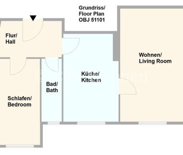 Tolle 2-Zimmer-Wohnung im beliebten Hamburg-Hoheluft - Photo 5