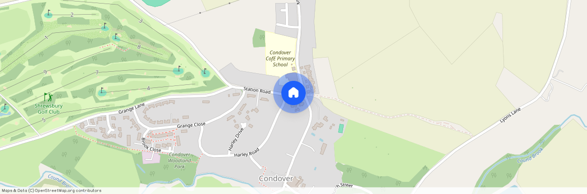 King Edwards Fields, Condover, Shrewsbury