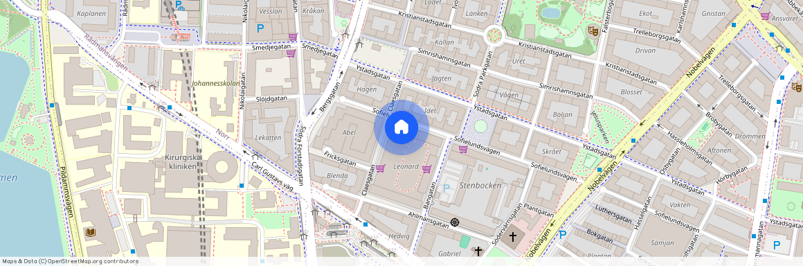 Bangatan 1G, Möllevången