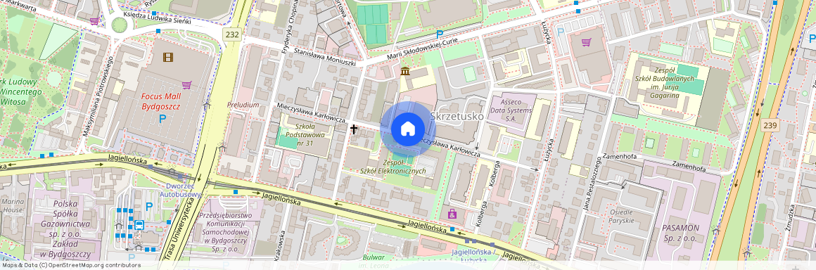 ul. Mieczysława Karłowicza, Bielawy, Bydgoszcz, kujawsko-pomorskie