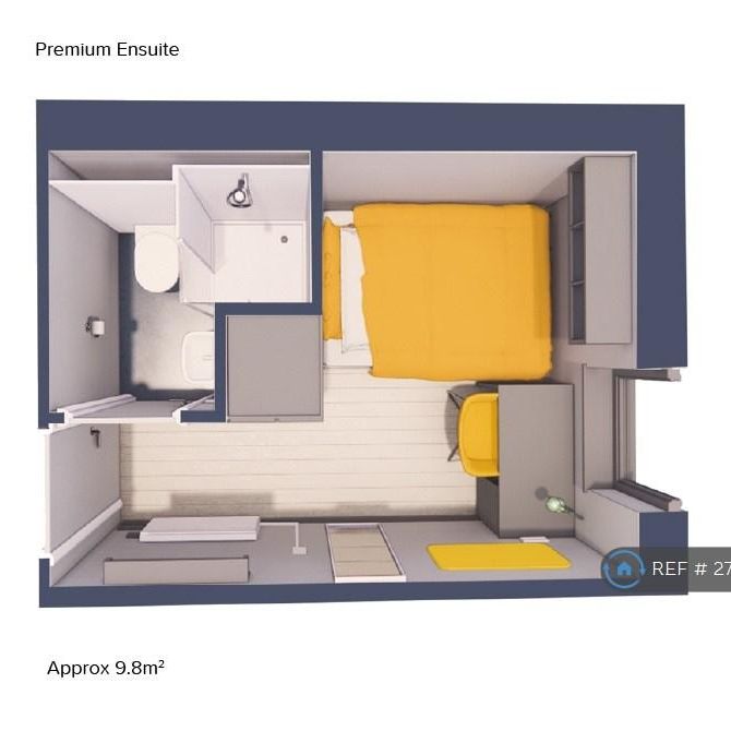 1 bedroom in a flat share to rent - Photo 1