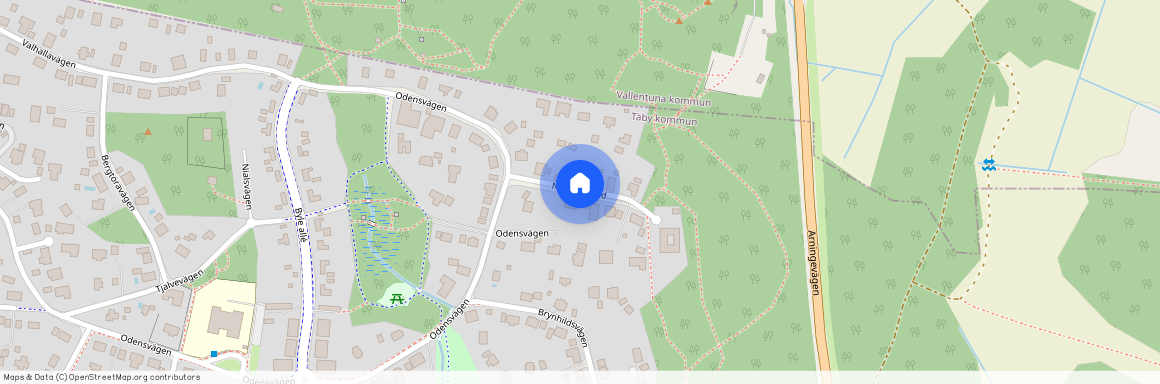 Njords gränd, Täby