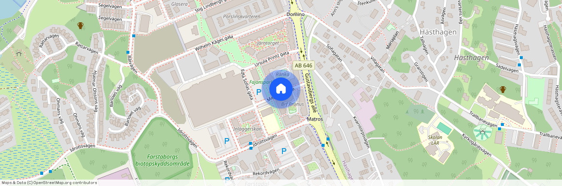 Maja Snis Gata, Gustavsberg