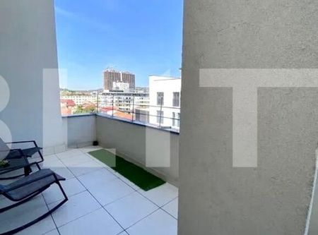 Penthouse la 2 nivele, 2 camere, 60mp, terasa, zona Marasti - Photo 5