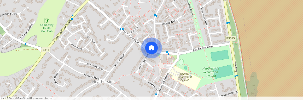 Cumberland Road, Camberley, Surrey, GU15