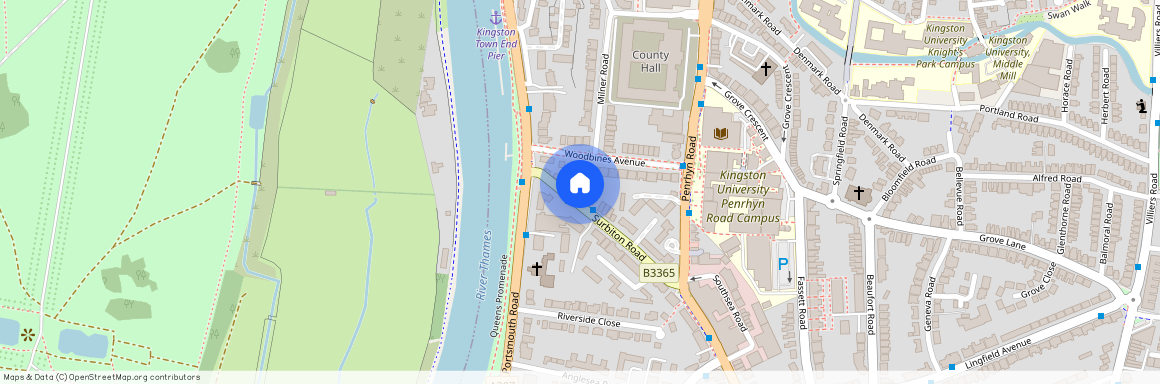 Kingston upon Thames KT1 2JB