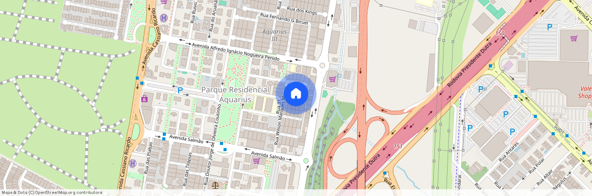 Rua José Sergio Faria, 30 - Parque Residencial Aquarius, São José dos Campos - SP
