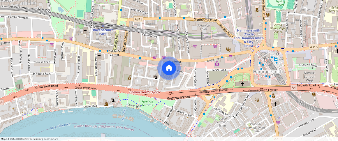 Down Place, London, W6