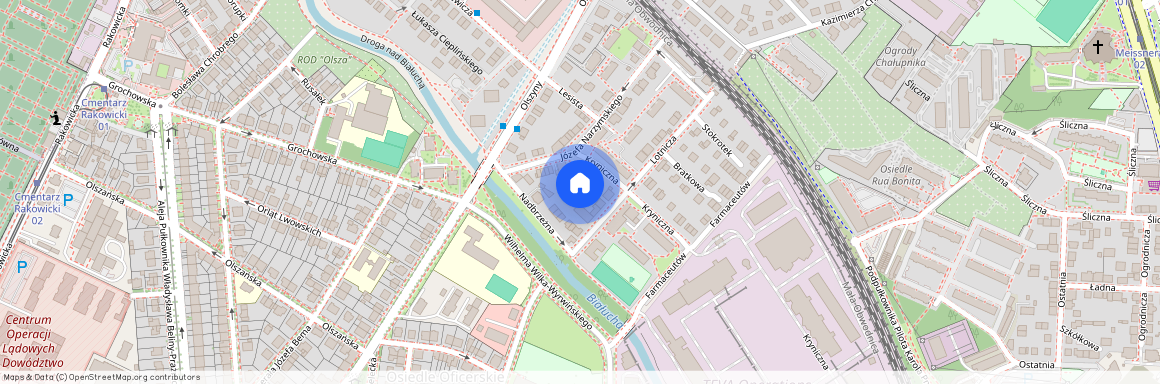 Kryniczna, Osiedle Oficerskie, Grzegórzki, Kraków, małopolskie