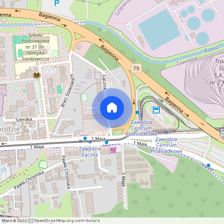 Łączna 2, Katowice, Zawodzie