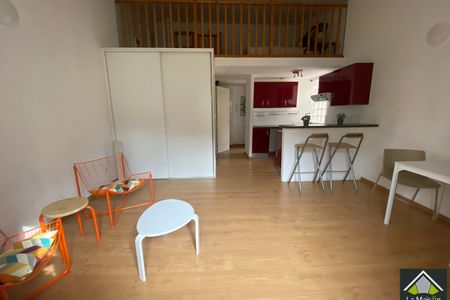 STUDIO MEUBLE de 31 m² AVEC MEZZANINE - CENTRE VILLE - Photo 4