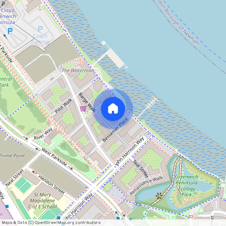 Olympian Way, North Greenwich, London, SE10