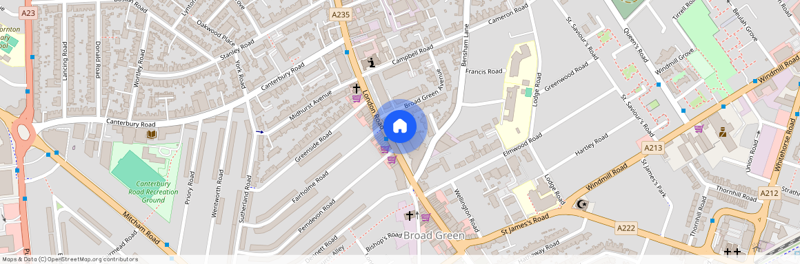 London Road, Croydon, CR0