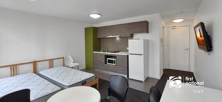 Furnished Studio Apartment – Prime North Melbourne Location - Photo 2