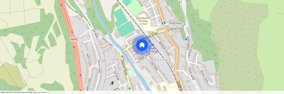 Yew Street, Troedyrhiw, Merthyr Tydfil