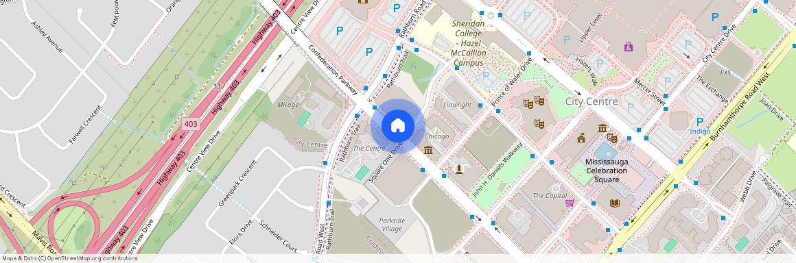 430 Square One Drive #2408, Mississauga, City Centre