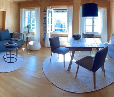 5 Zimmer-Wohnung in Flüeli-Ranft (OW), möbliert, auf Zeit - Photo 2