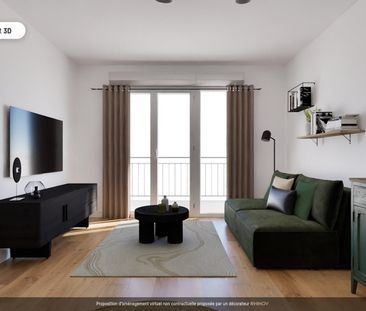 location Appartement T2 DE 43m² À COURBEVOIE - Photo 3