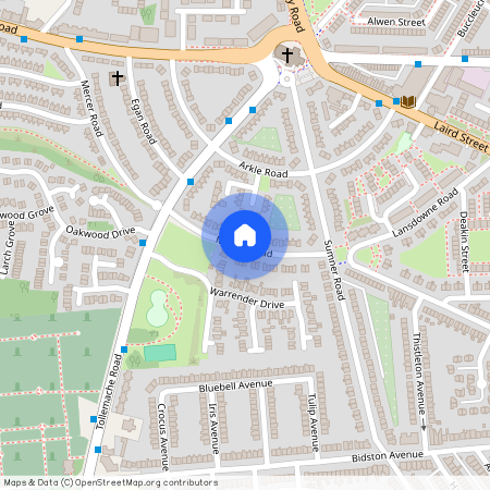 Lansdowne Road, Prenton