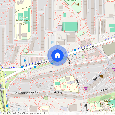 ul. Kołobrzeska, Przymorze Wielkie, Gdańsk, pomorskie