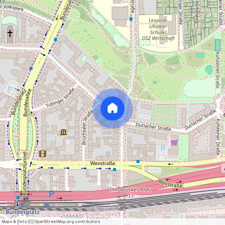 Durlacher Str., 10715 Berlin - Wilmersdorf