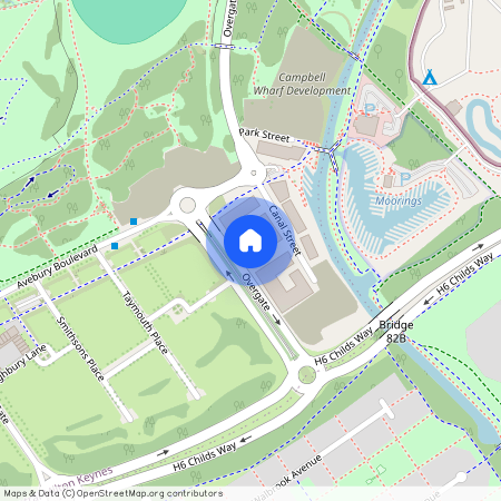 Canal Street, Campbell Park MK9