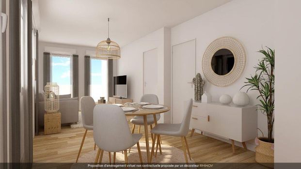 location Appartement T2 DE 49.71m² À CHESSY - Photo 1