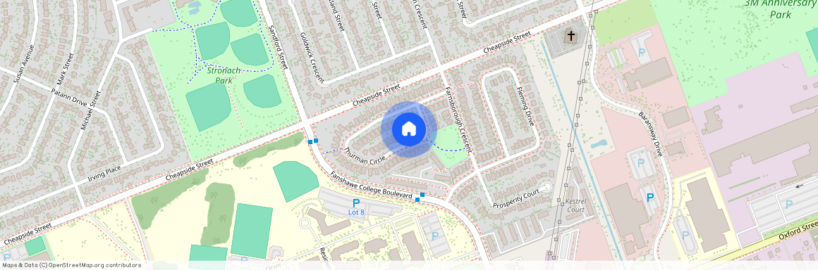 215 THURMAN CIRCLE, London East, East D