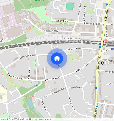 Milton Road, Warley, Brentwood, CM14