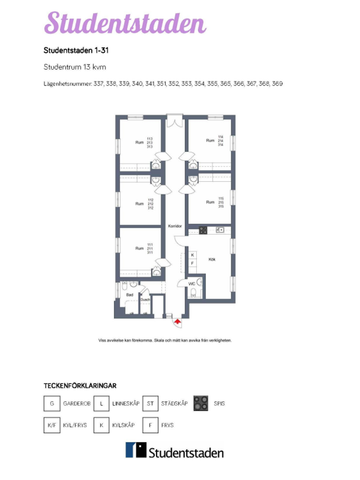 Studentstaden 26, 75233, Uppsala - Foto 2