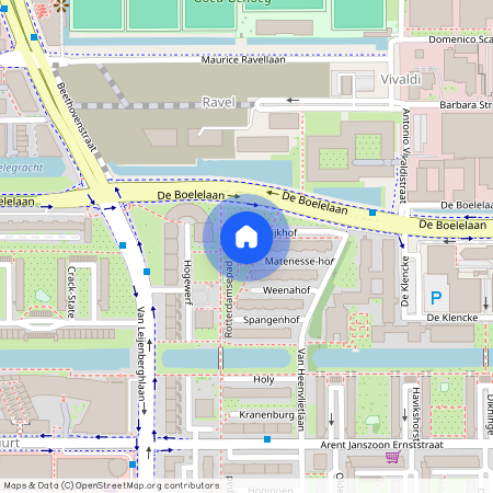 Buitenveldert-Oost, 1082 PA, Krooswijkhof, Amsterdam