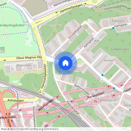 Olaus Magnus Väg 10, Hammarbyhöjden