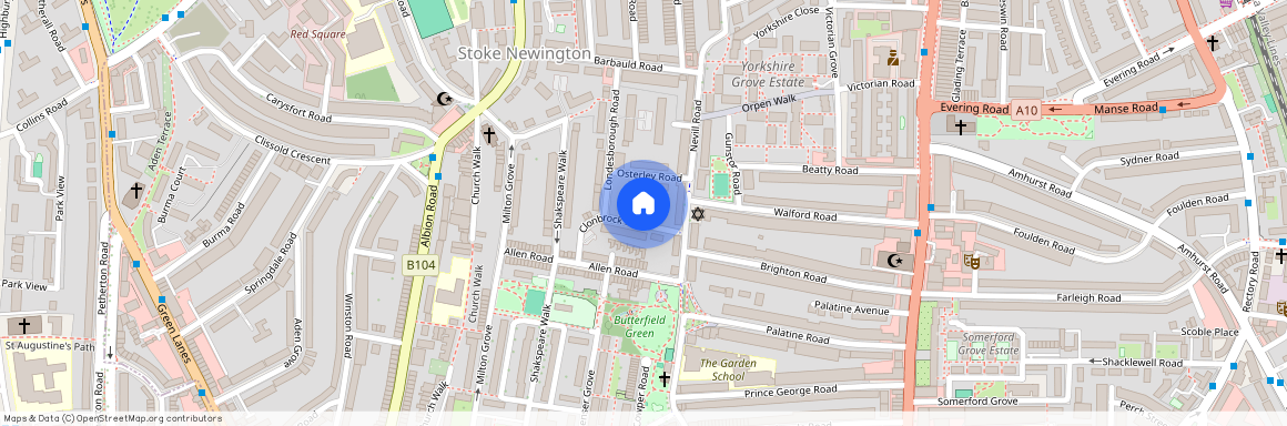 Clonbrock Road, N16, London