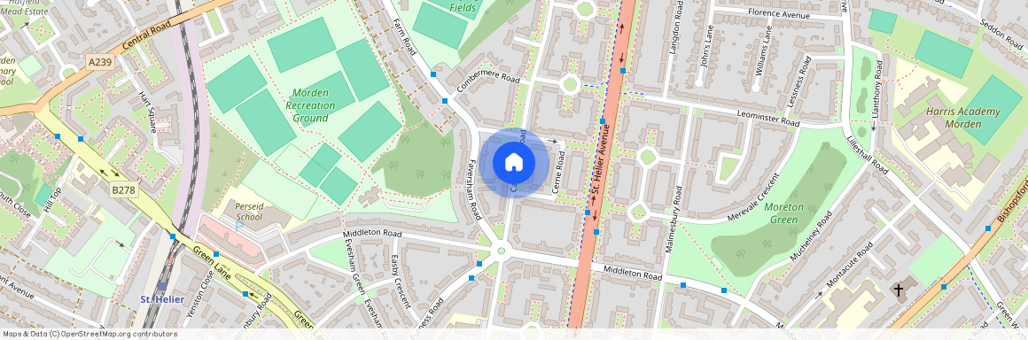 Canterbury Road, SM4, Morden