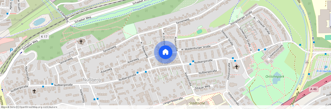 Friedlandstraße 7, 58638, Iserlohn Ot Nußberg