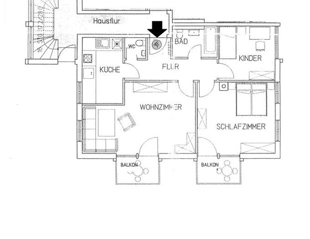 Schöne 3-Raum-Wohnung mit zwei Balkonen in ruhiger stadtnaher Lage - Photo 1