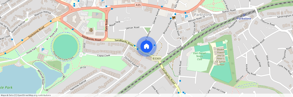 Flat 3, 27 Glenair Avenue, Dorset, BH14 8AD, Poole