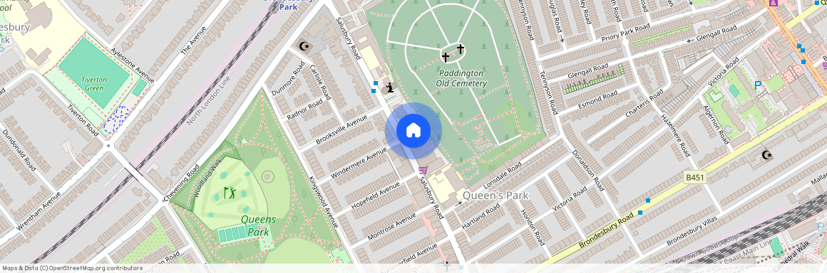 105-109 Salusbury Road, Queens Park