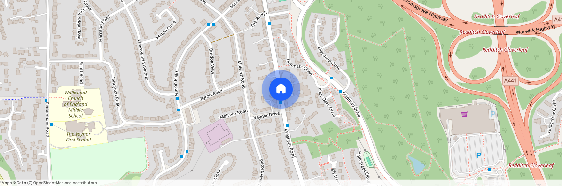 Evesham Road, Redditch, B97