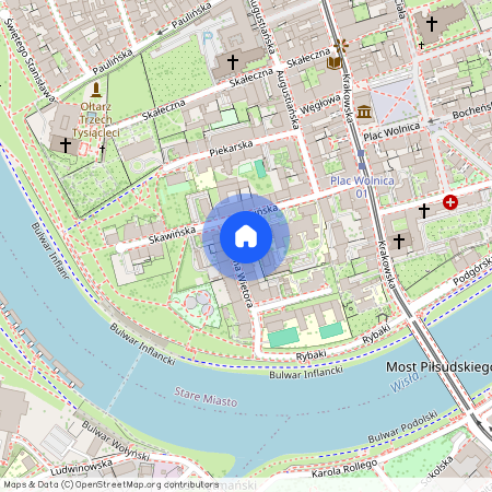 ul. Hieronima Wietora, Kazimierz, Stare Miasto, Kraków, małopolskie