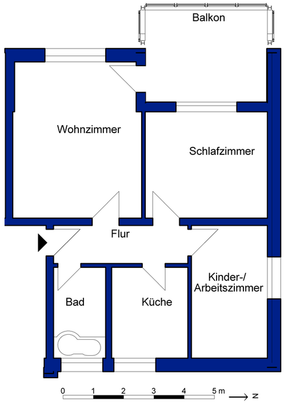 Modernes Wohnen in Fallersleben: 3 Zimmer mit großzügigem Balkon - Photo 1