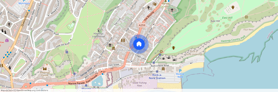 All Saints Street, Hastings